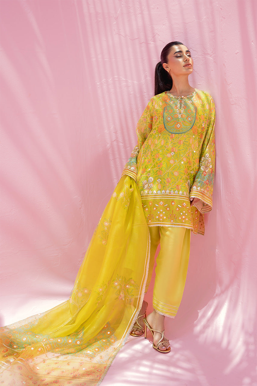 Sania Maskatiya | Eid ul Adha Edit | Esme (B) - by Libayah - Registered Vendor of : Sania Maskatiya - 100% Original Designer Dress