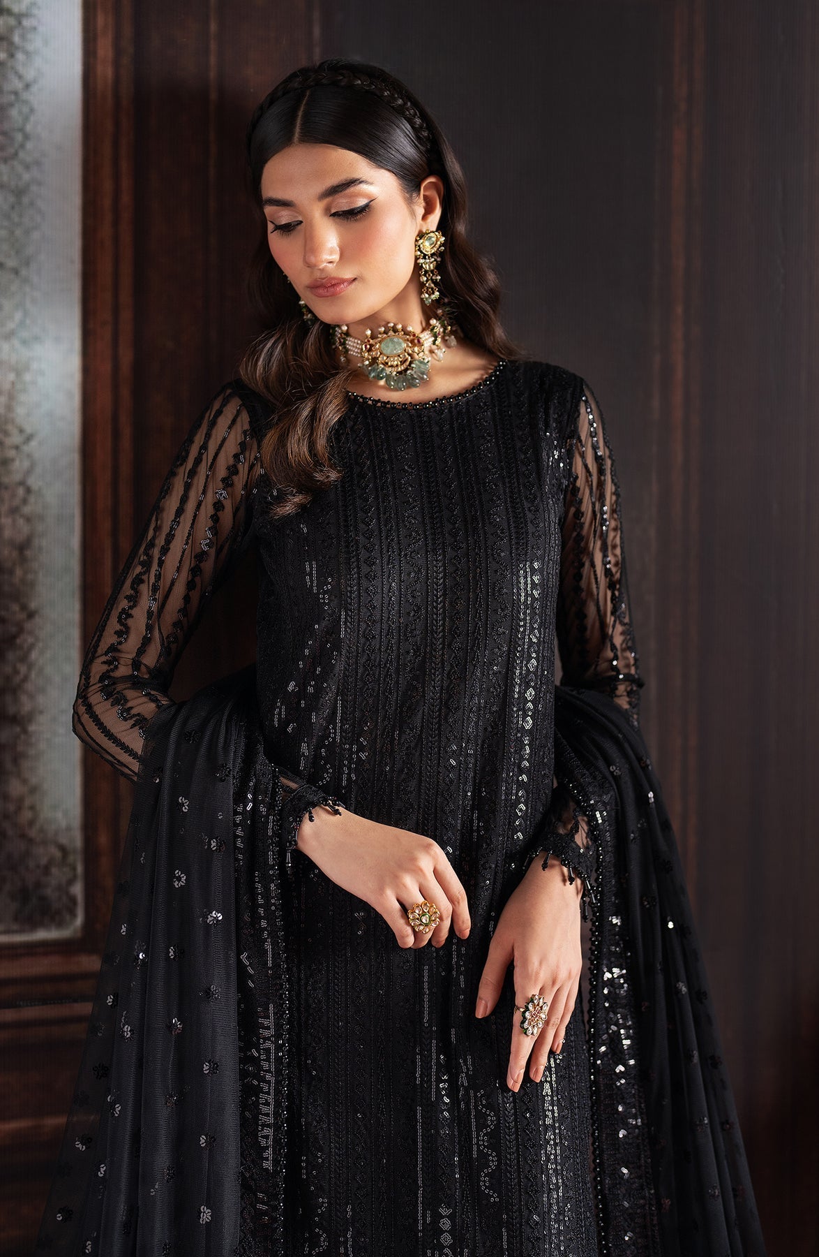 Zarif | Rouge Formals | ZRW 06 FRANCES by Zarif - Designer Dress - Type: Formal - Available at Libayah - 100% Original