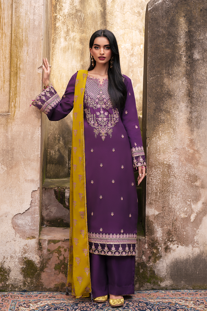 RAVEN – authentic Pakistani formal dress from the Saad Shaikh Zaria Festive Pret 25 collection for women in the UK