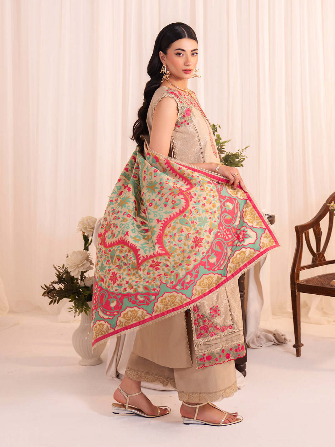 Faiza Faisal | Celine Eid 25 | NEHA by Faiza Faisal - Designer Dress - Type: Ladies Clothes - Available at Libayah - 100% Original
