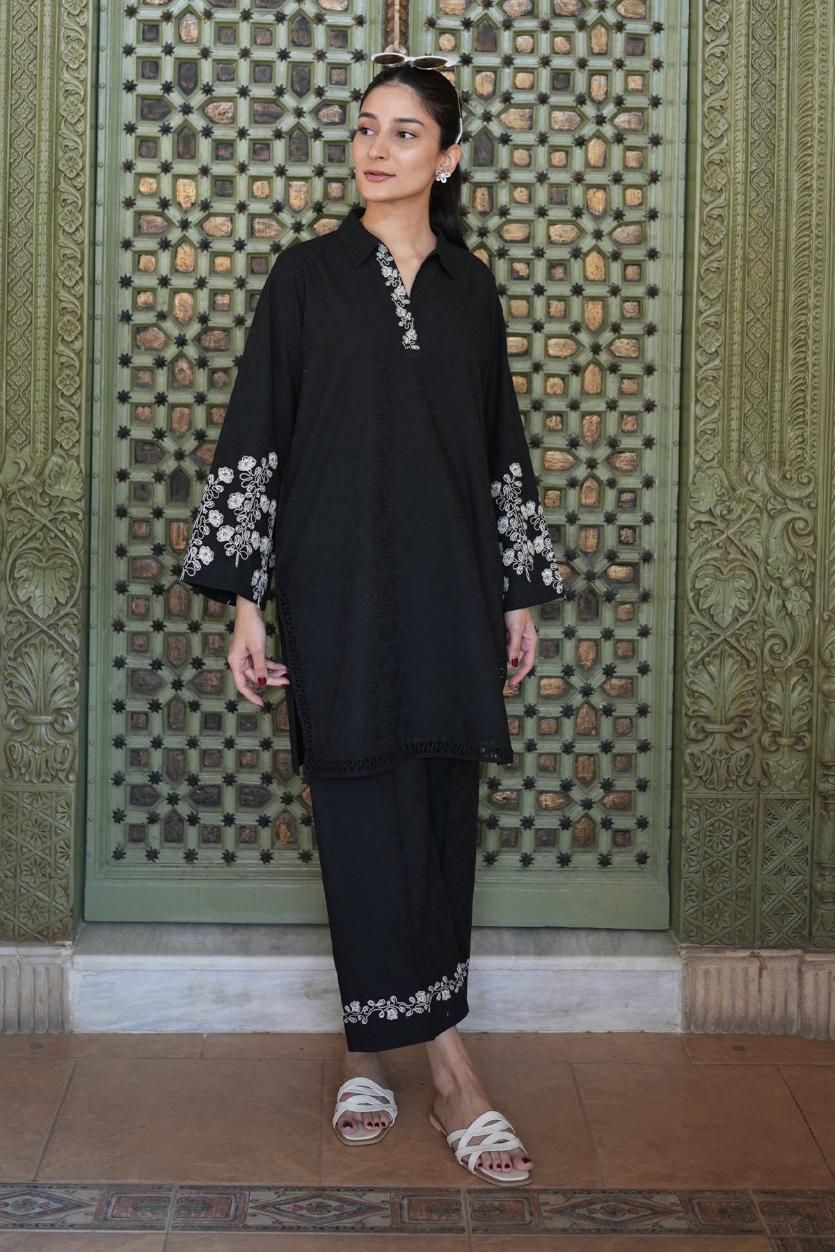 Sahar | Ready to Wear Basics | Shadowplay by Sahar - Designer Dress - Type: Ladies Clothes - Available at Libayah - 100% Original