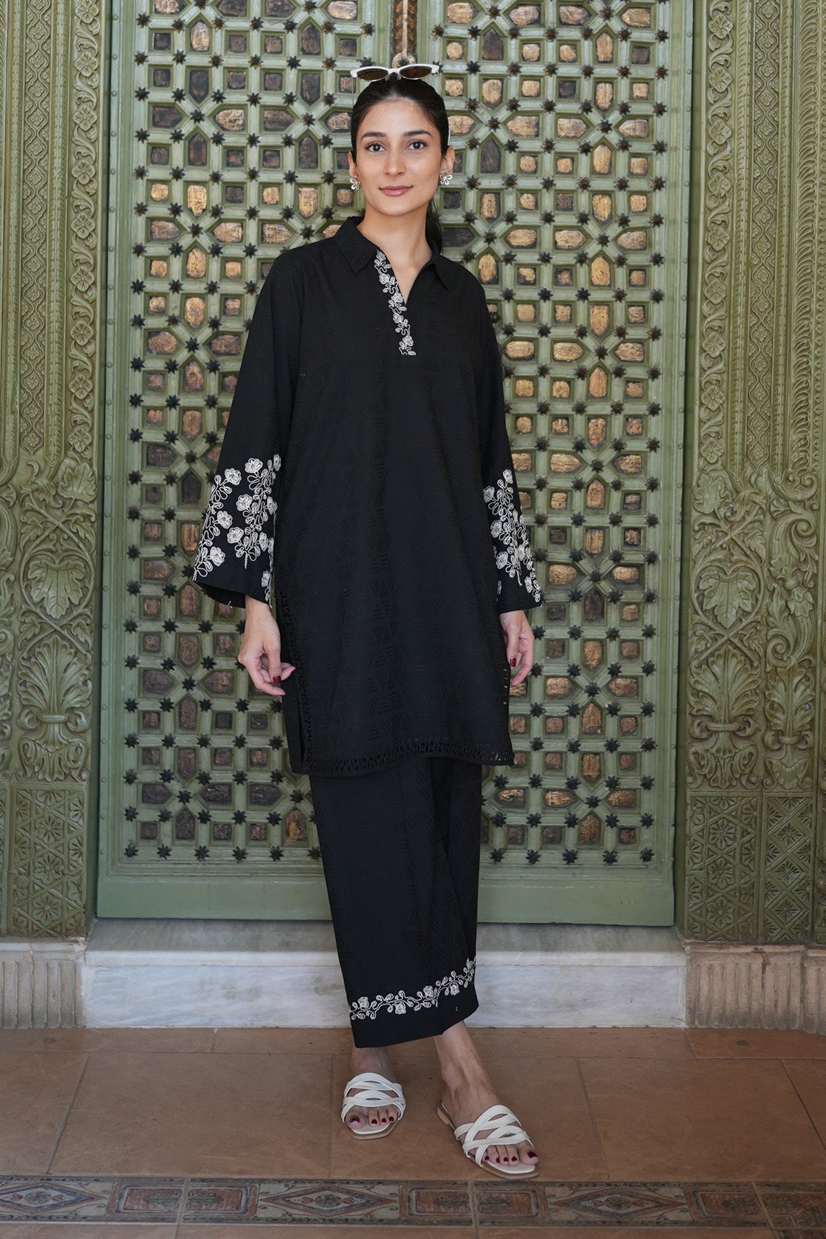 Sahar | Ready to Wear Basics | Shadowplay by Sahar - Designer Dress - Type: Ladies Clothes - Available at Libayah - 100% Original