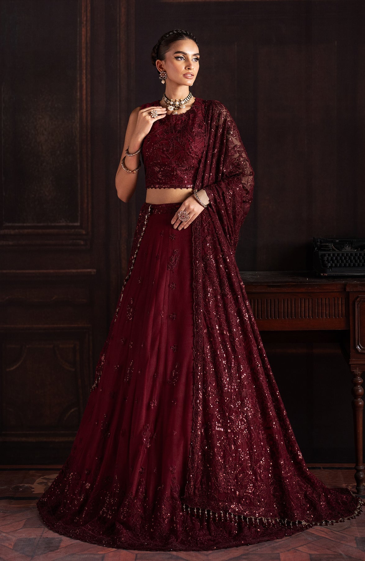 Zarif | Rouge Formals | ZRW 02 MABEL by Zarif - Designer Dress - Type: Formal - Available at Libayah - 100% Original