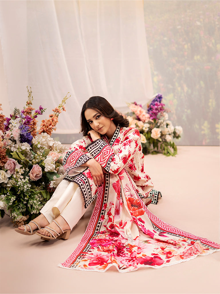 Rajbari | Raha Summer Prints Exclusive | Raha Summer Prints Exclusive-8 by Rajbari - Designer Dress  - Type : Ladies Clothes - Available at Libayah - 100% Original 