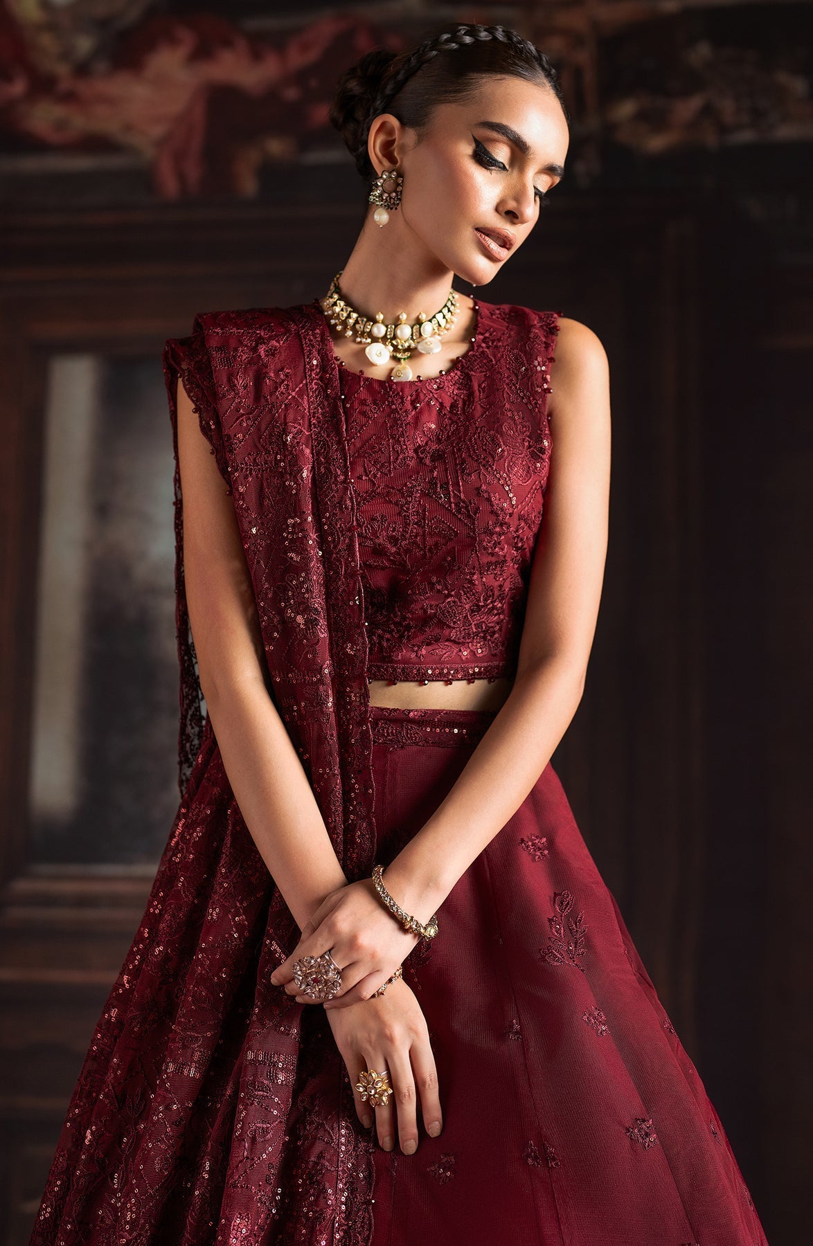 Zarif | Rouge Formals | ZRW 02 MABEL by Zarif - Designer Dress - Type: Formal - Available at Libayah - 100% Original