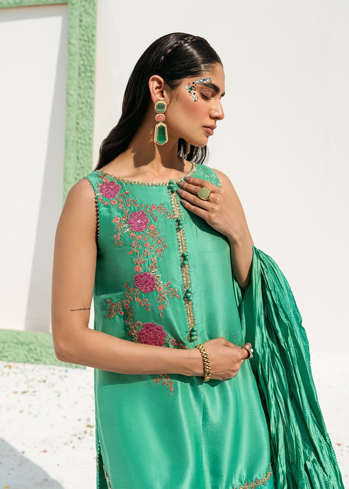 Umsha | Confetti 25 | GEMSTONE FEST by Umsha - Designer Dress - Type: Ladies Clothes - Available at Libayah - 100% Original