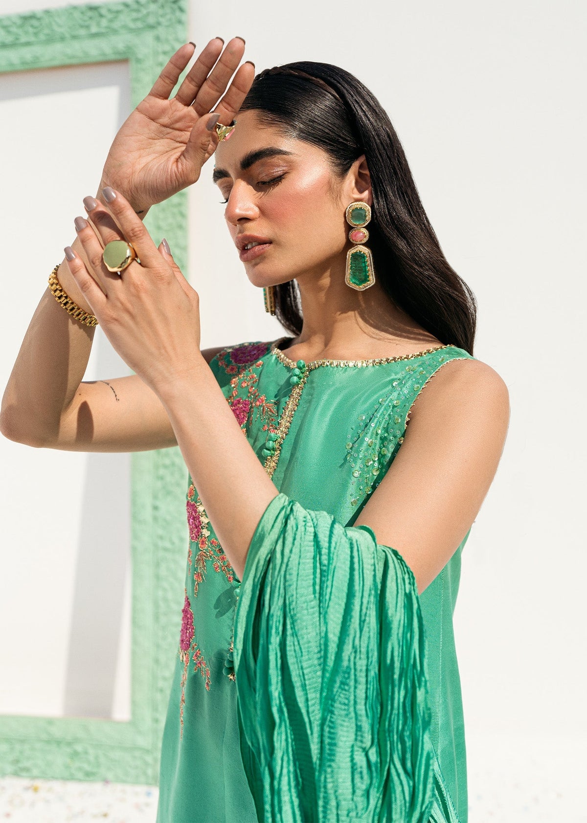 Umsha | Confetti 25 | GEMSTONE FEST by Umsha - Designer Dress - Type: Ladies Clothes - Available at Libayah - 100% Original