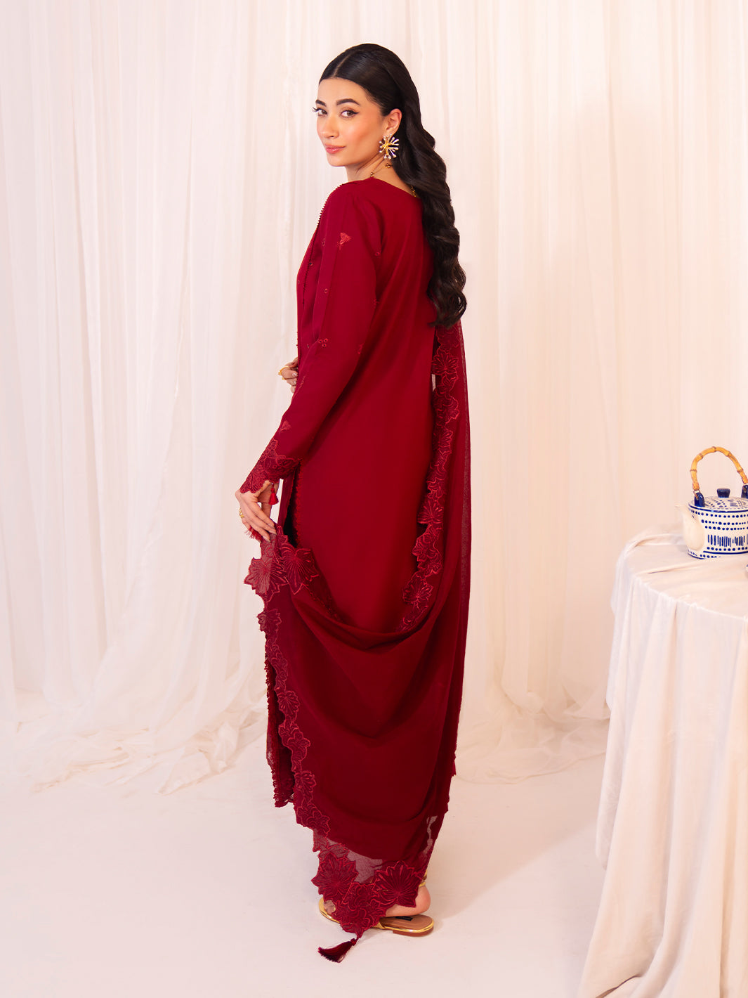 Faiza Faisal | Celine Eid 25 | MAREN by Faiza Faisal - Designer Dress - Type: Ladies Clothes - Available at Libayah - 100% Original