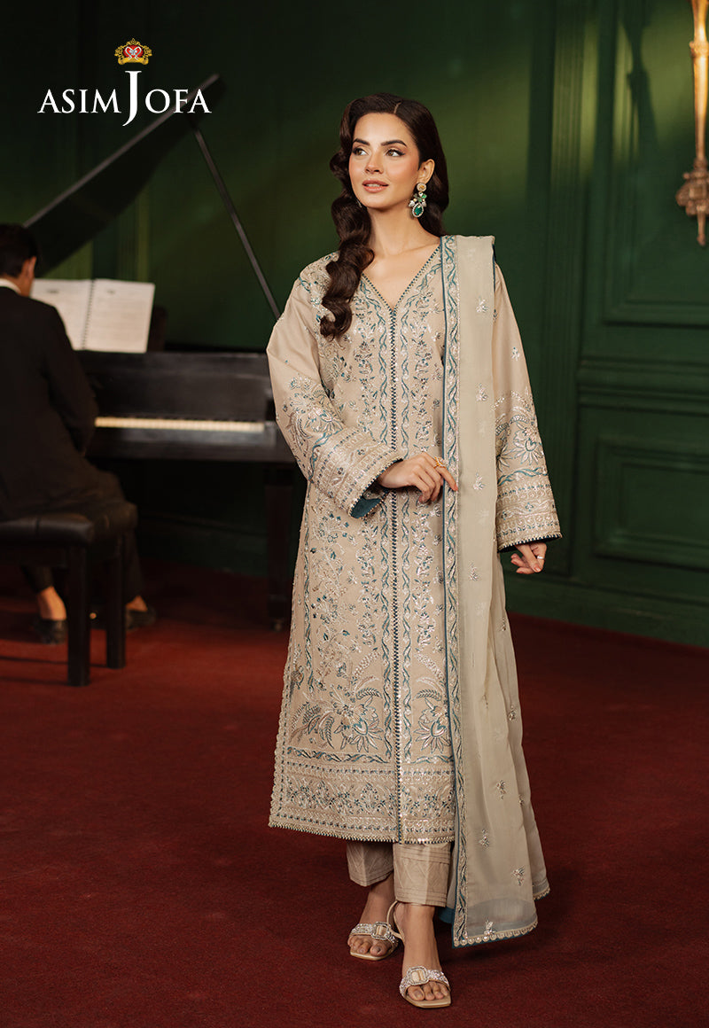 Asim Jofa | Premium Festive | AJPF-29 by Asim Jofa - Designer Dress - Type: Ladies Clothes - Available at Libayah - 100% Original