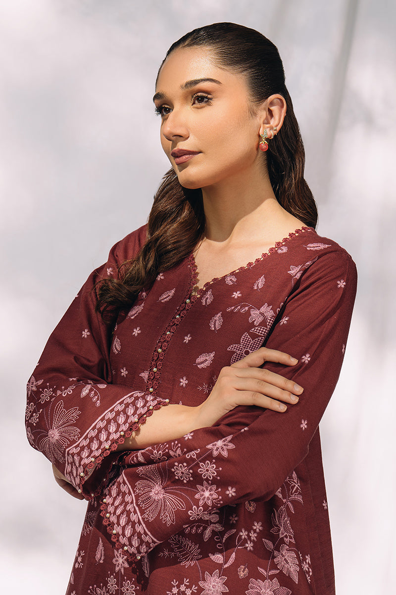 Cross Stitch | Daily Wear | RUBY VOYAGE by Cross Stitch - Designer Dress - Type: Casuals - Available at Libayah - 100% Original