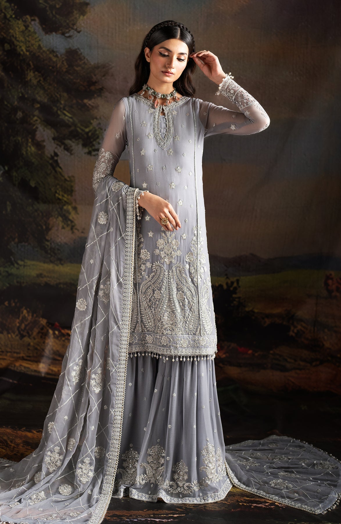 Zarif | Rouge Formals | ZRW 03 ADELINE by Zarif - Designer Dress - Type: Formal - Available at Libayah - 100% Original