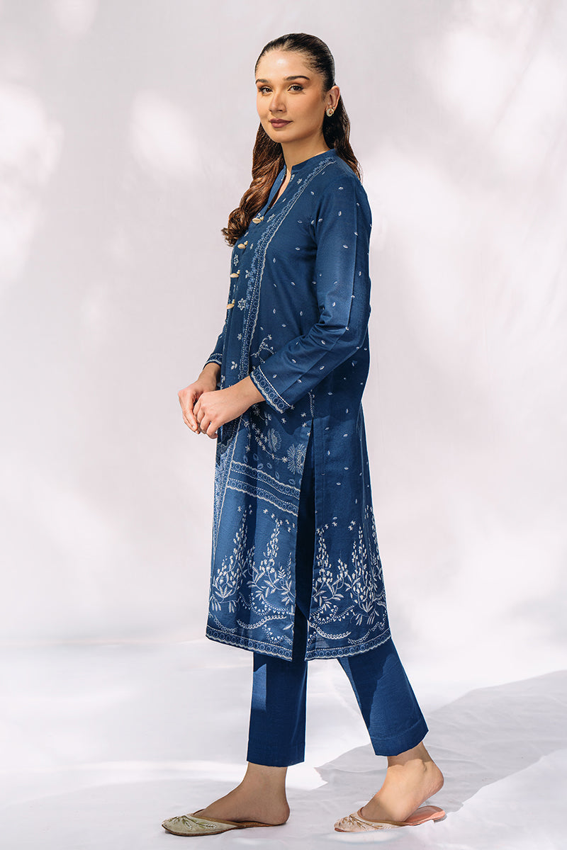 Cross Stitch | Daily Wear | COBALT RELIC by Cross Stitch - Designer Dress - Type: Casuals - Available at Libayah - 100% Original