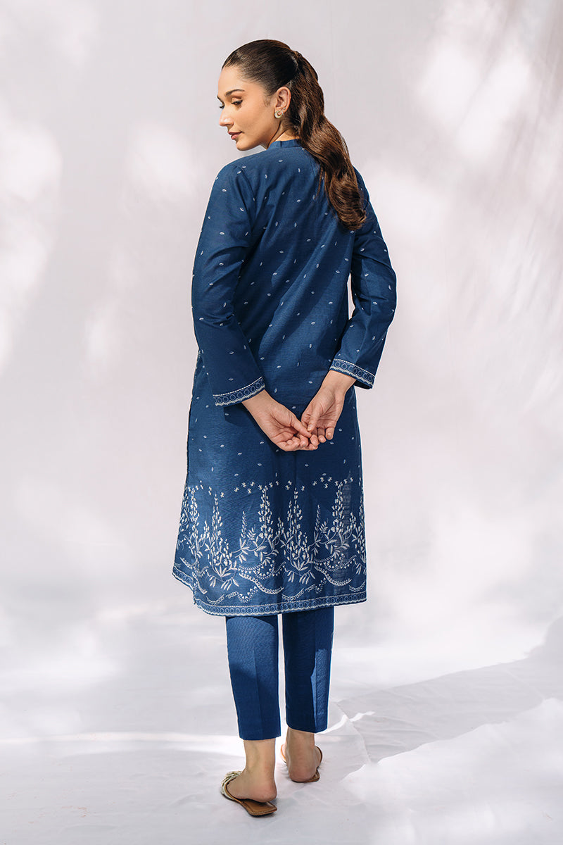 Cross Stitch | Daily Wear | COBALT RELIC by Cross Stitch - Designer Dress - Type: Casuals - Available at Libayah - 100% Original