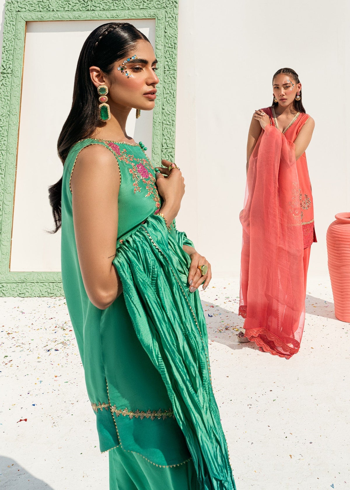 Umsha | Confetti 25 | GEMSTONE FEST by Umsha - Designer Dress - Type: Ladies Clothes - Available at Libayah - 100% Original