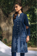 Cross Stitch | Daily Wear | COBALT RELIC by Cross Stitch - Designer Dress - Type: Casuals - Available at Libayah - 100% Original