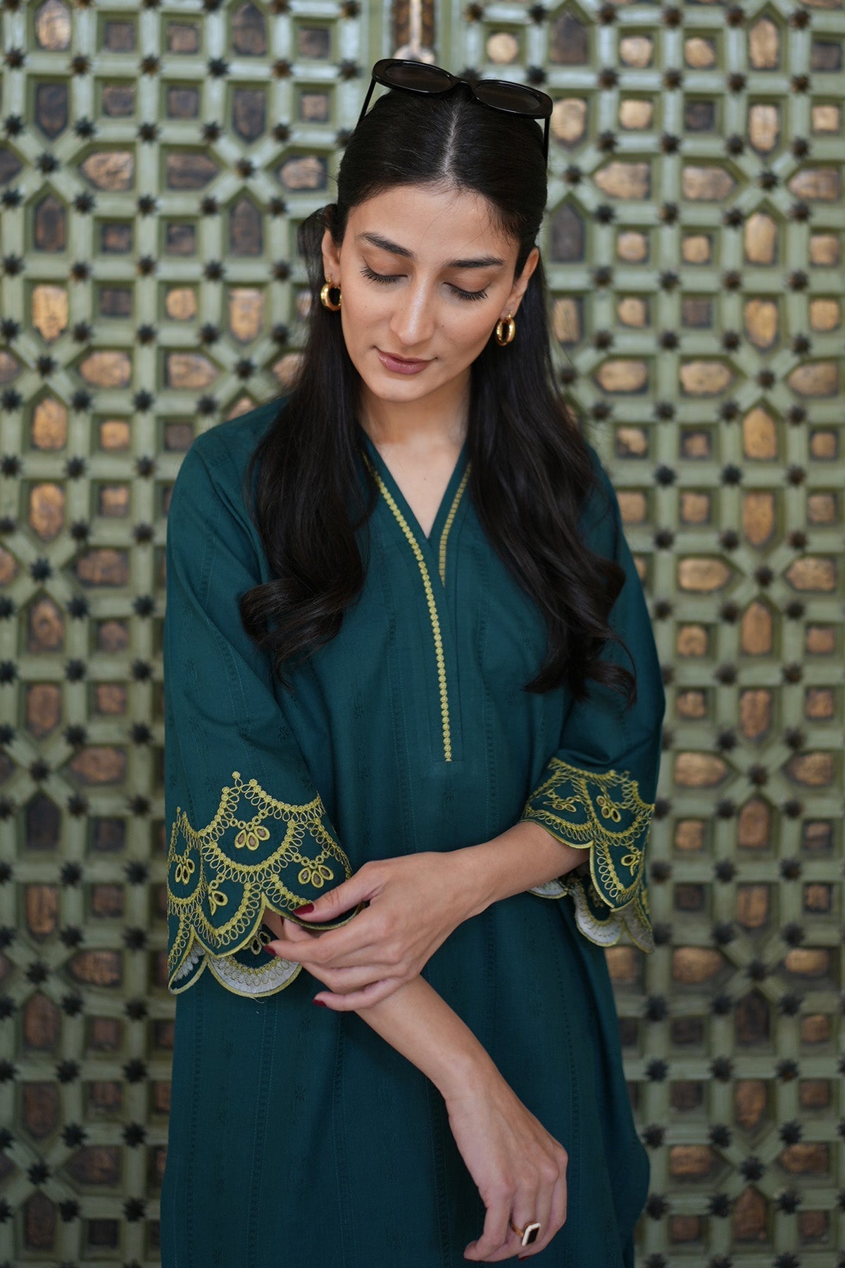 Sahar | Ready to Wear Basics | Meadowscape by Sahar - Designer Dress - Type: Ladies Clothes - Available at Libayah - 100% Original