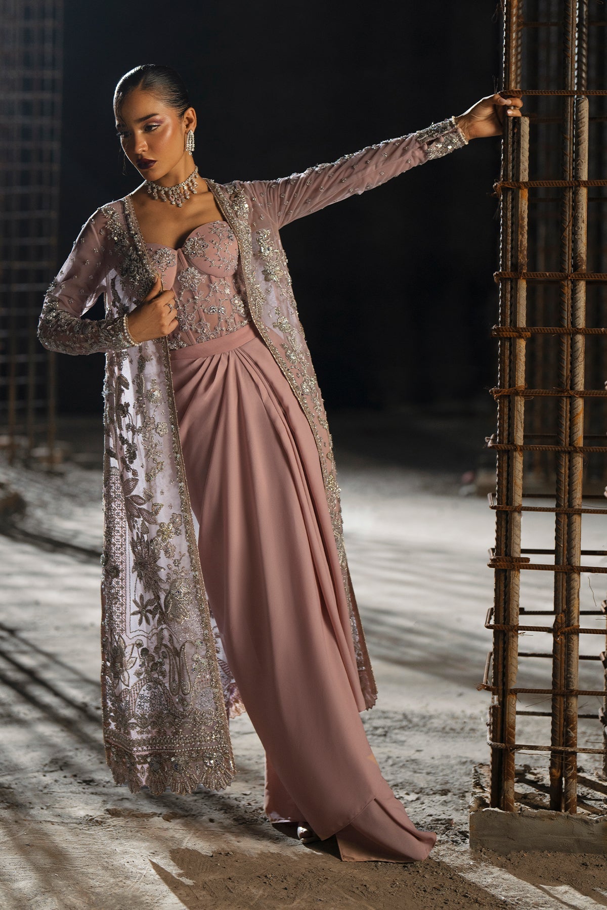 Nyra | The Couture Chapter | Elvyn by Nyra - Designer Dress  - Type : Ladies Clothes - Available at Libayah - 100% Original 