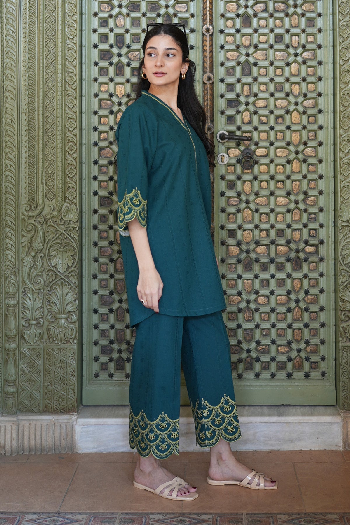 Sahar | Ready to Wear Basics | Meadowscape by Sahar - Designer Dress - Type: Ladies Clothes - Available at Libayah - 100% Original