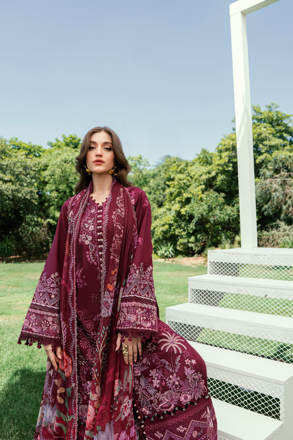 Florent | Eid Edit 26 | FED - 8B by Florent - Designer Dress  - Type : Ladies Clothes - Available at Libayah - 100% Original 