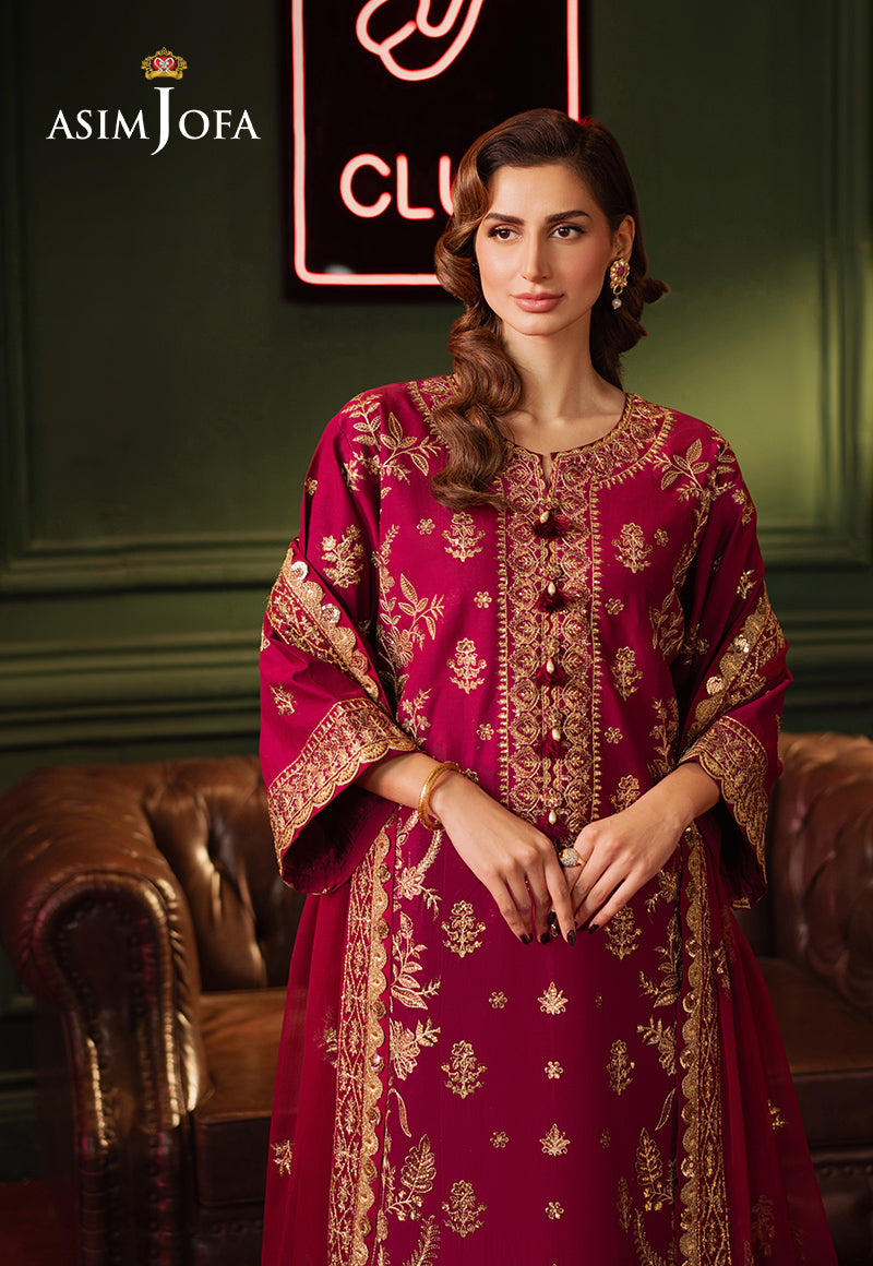 Asim Jofa | Premium Festive | AJPF-13 by Asim Jofa - Designer Dress - Type: Ladies Clothes - Available at Libayah - 100% Original