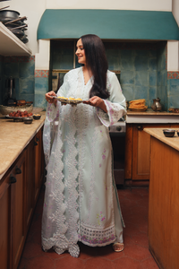 Afrozeh | Sheer Khurma Eid Pret 26 | CHAM CHAM by Afrozeh - Designer Dress  - Type : Ladies Clothes - Available at Libayah - 100% Original 