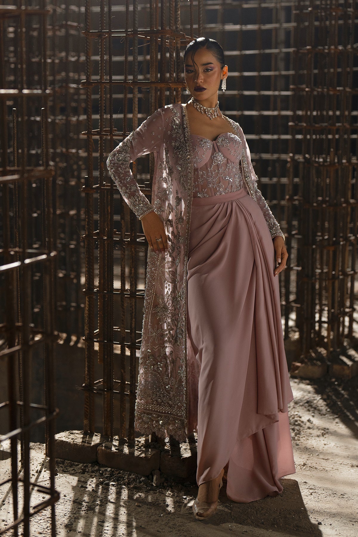 Nyra | The Couture Chapter | Elvyn by Nyra - Designer Dress  - Type : Ladies Clothes - Available at Libayah - 100% Original 