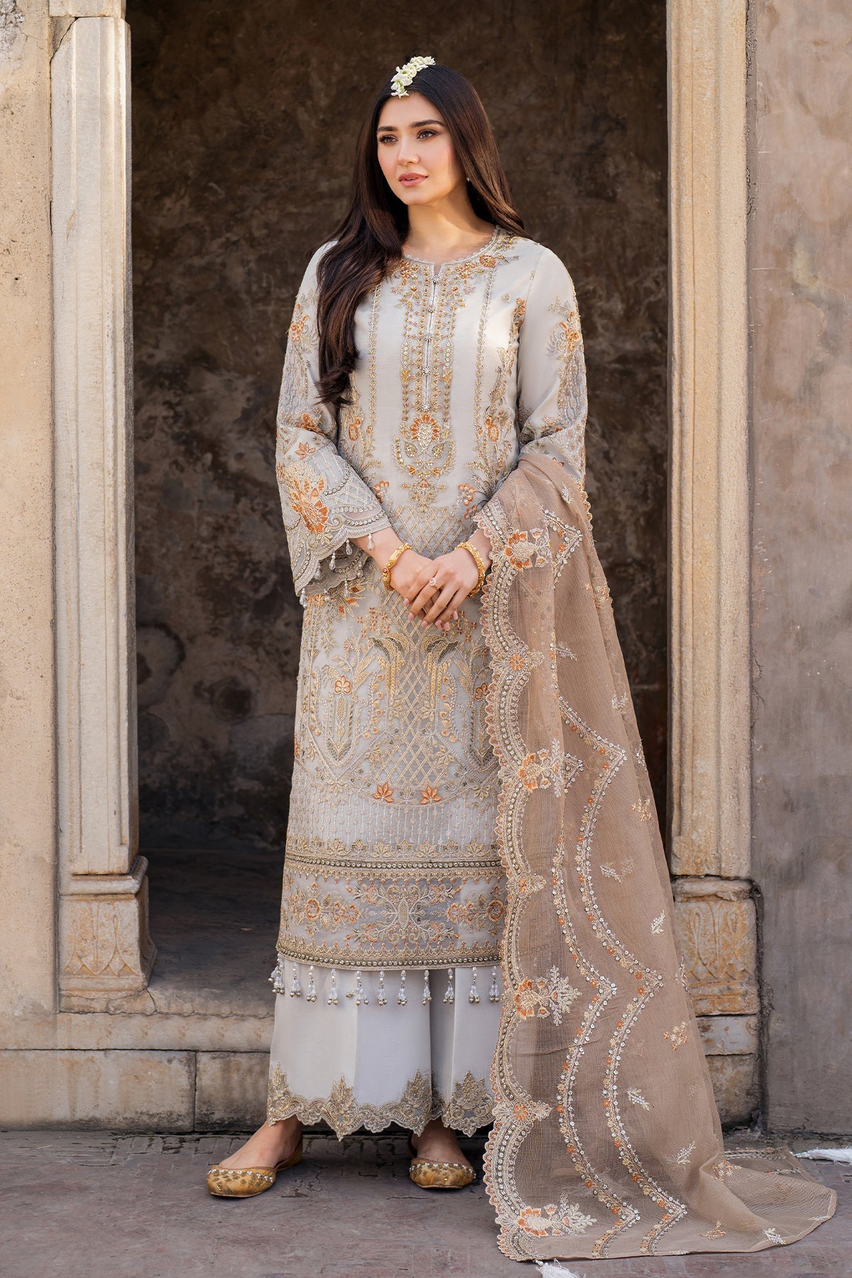 Imrozia Premium | Meeras Luxury Eid 25 | I-223 NEELAM by Imrozia Premium - Designer Dress - Type: Ladies Clothes - Available at Libayah - 100% Original