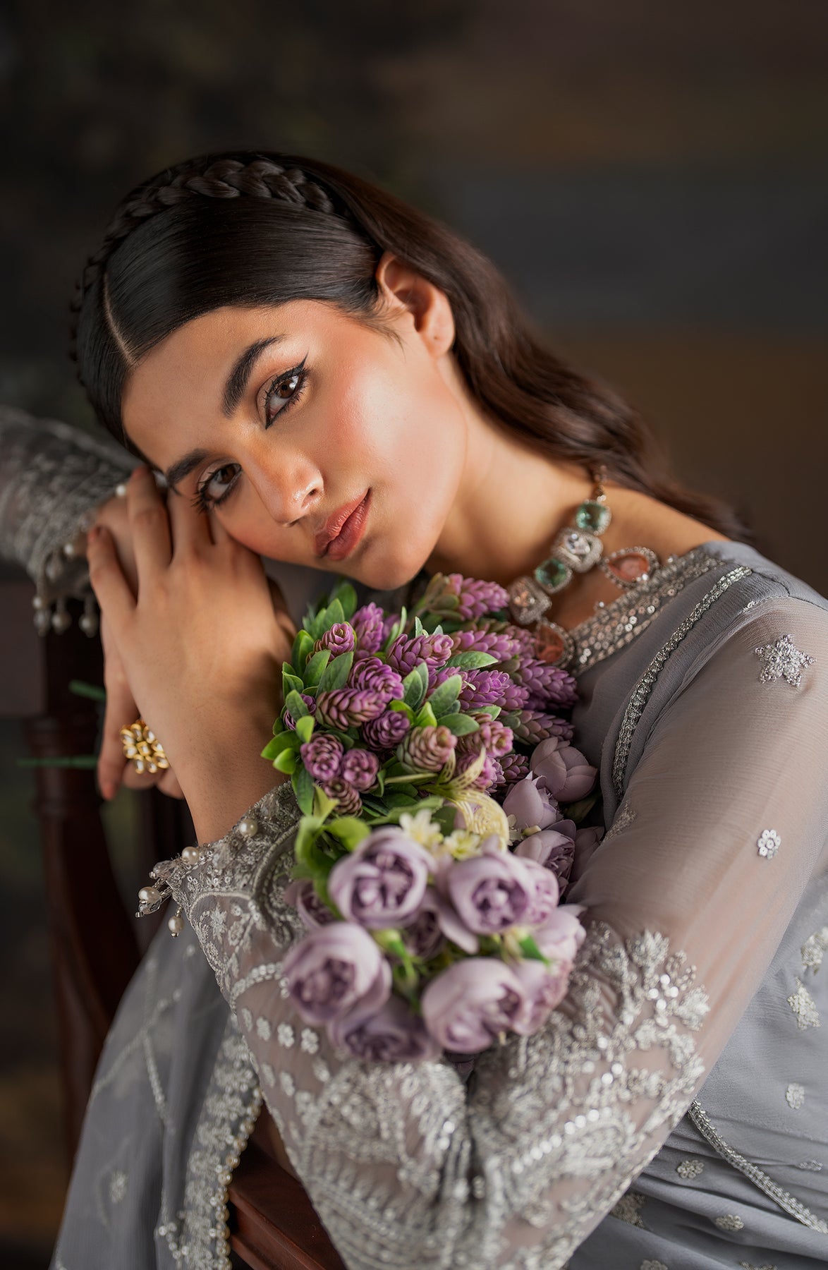 Zarif | Rouge Formals | ZRW 03 ADELINE by Zarif - Designer Dress - Type: Formal - Available at Libayah - 100% Original