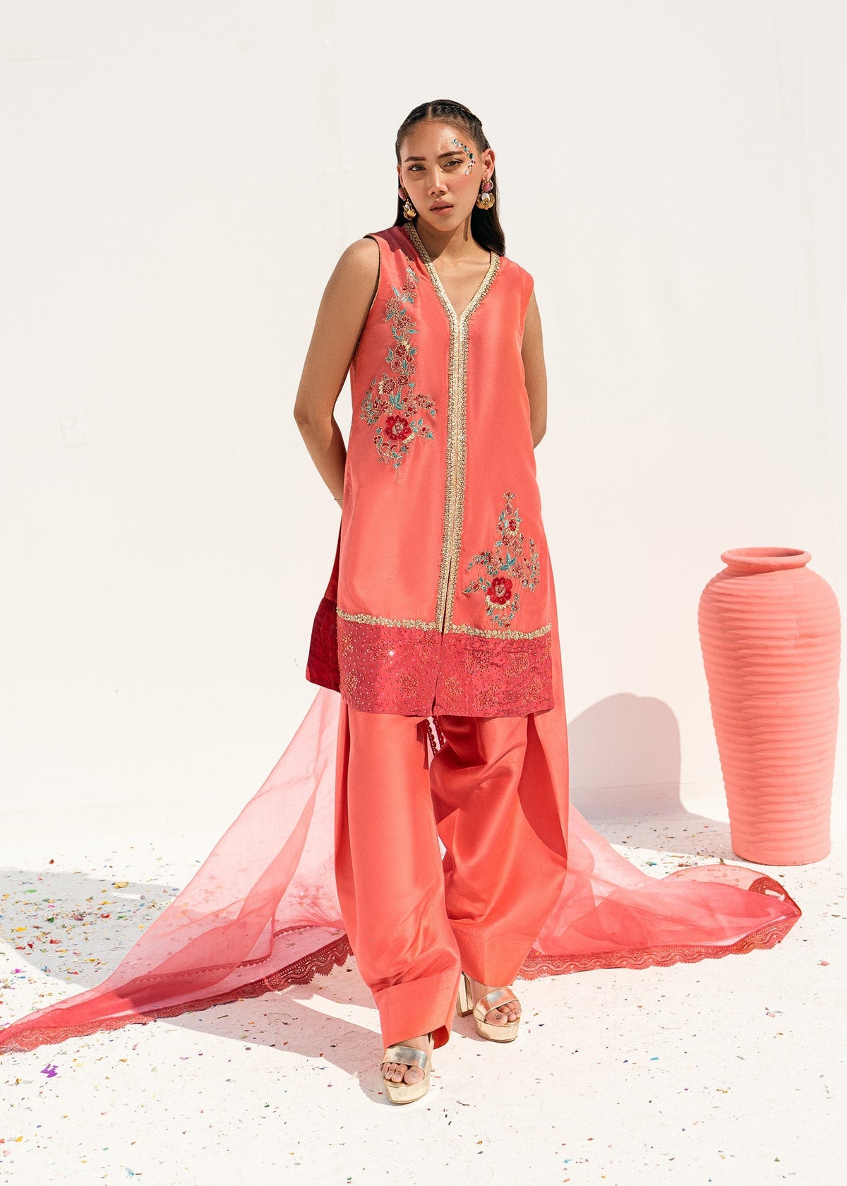 Umsha | Confetti 25 | LUSTRE DROPS by Umsha - Designer Dress - Type: Ladies Clothes - Available at Libayah - 100% Original