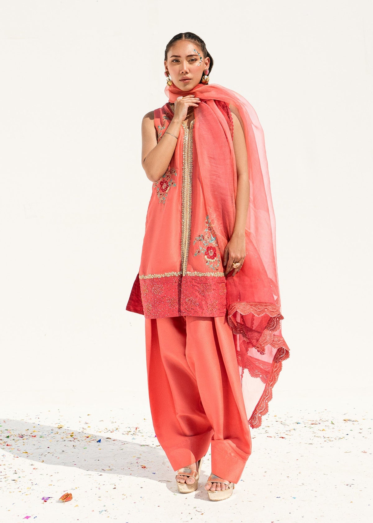 Umsha | Confetti 25 | LUSTRE DROPS by Umsha - Designer Dress - Type: Ladies Clothes - Available at Libayah - 100% Original