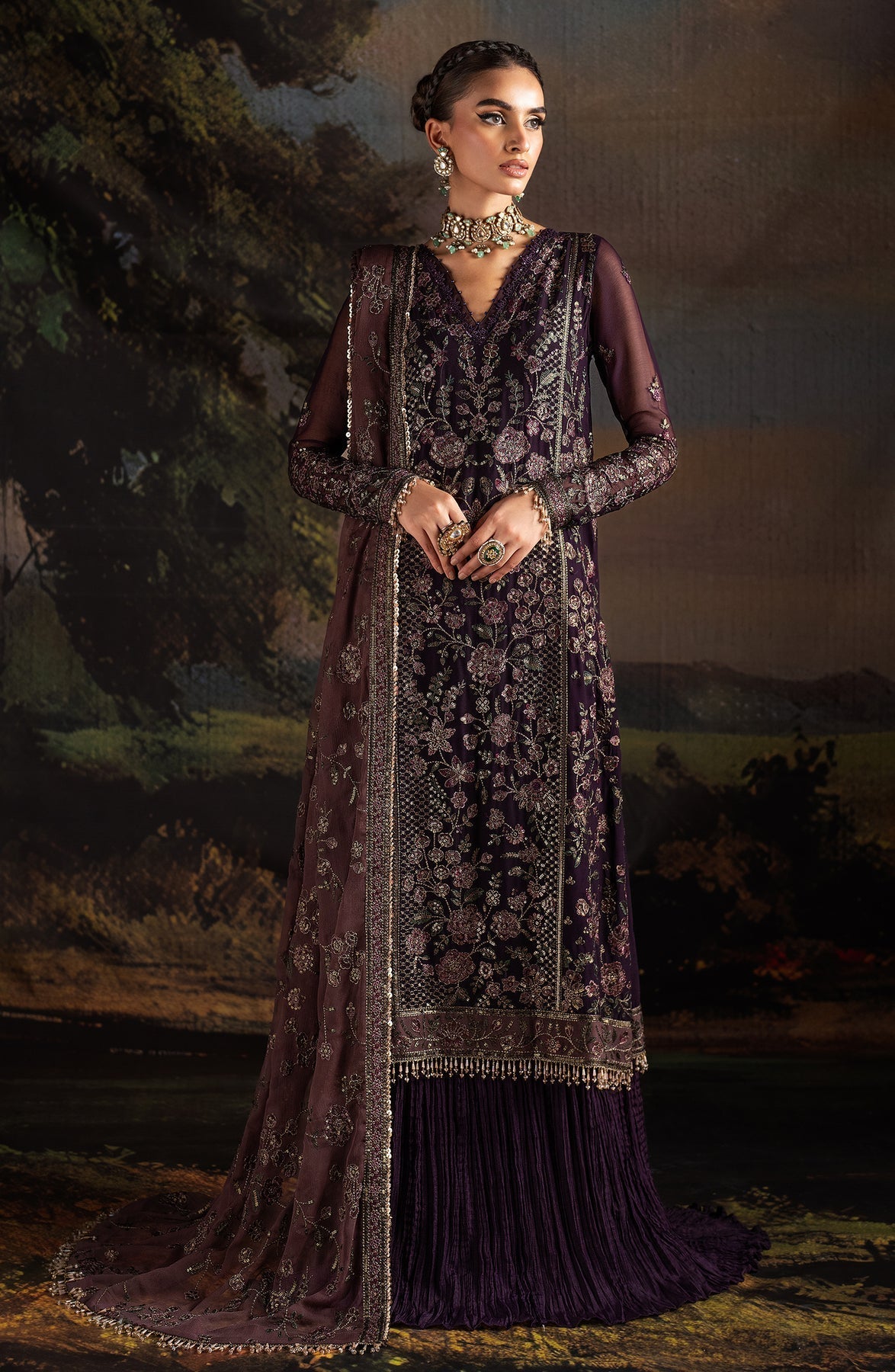 Zarif | Rouge Formals | ZRW 08 HANNAH by Zarif - Designer Dress - Type: Formal - Available at Libayah - 100% Original