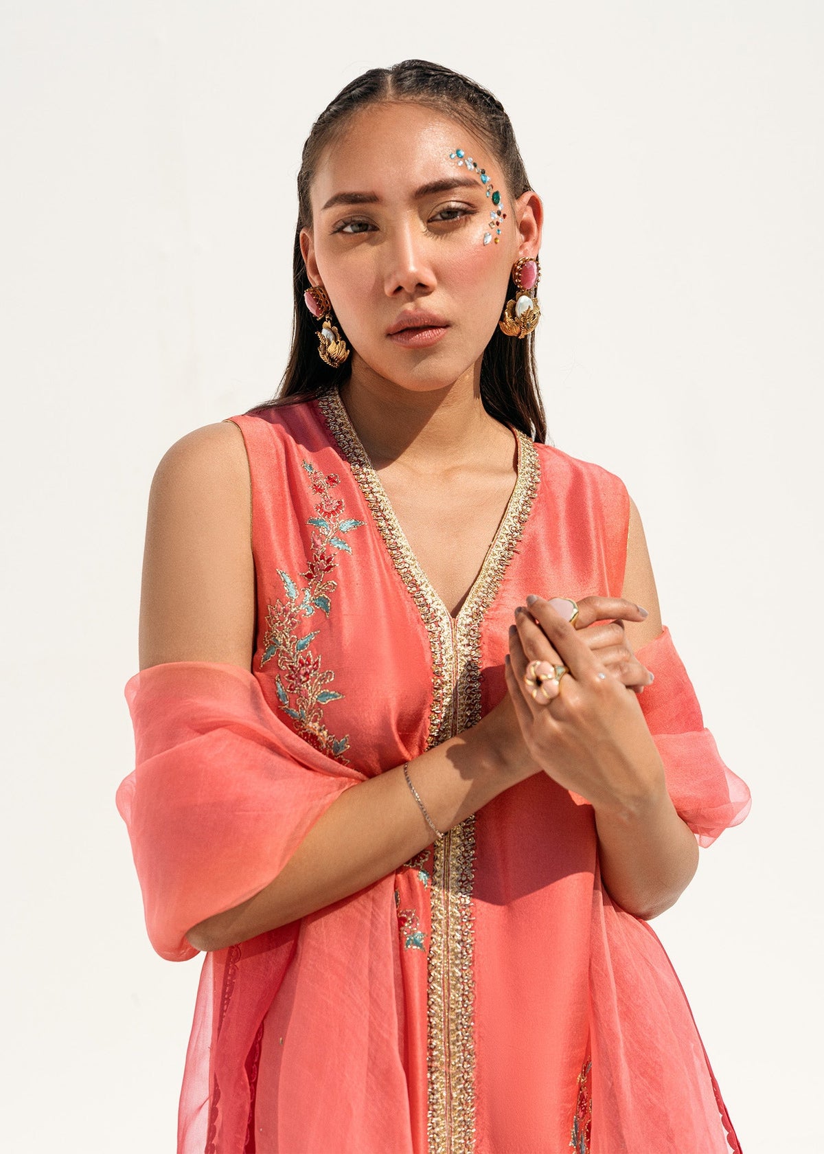 Umsha | Confetti 25 | LUSTRE DROPS by Umsha - Designer Dress - Type: Ladies Clothes - Available at Libayah - 100% Original