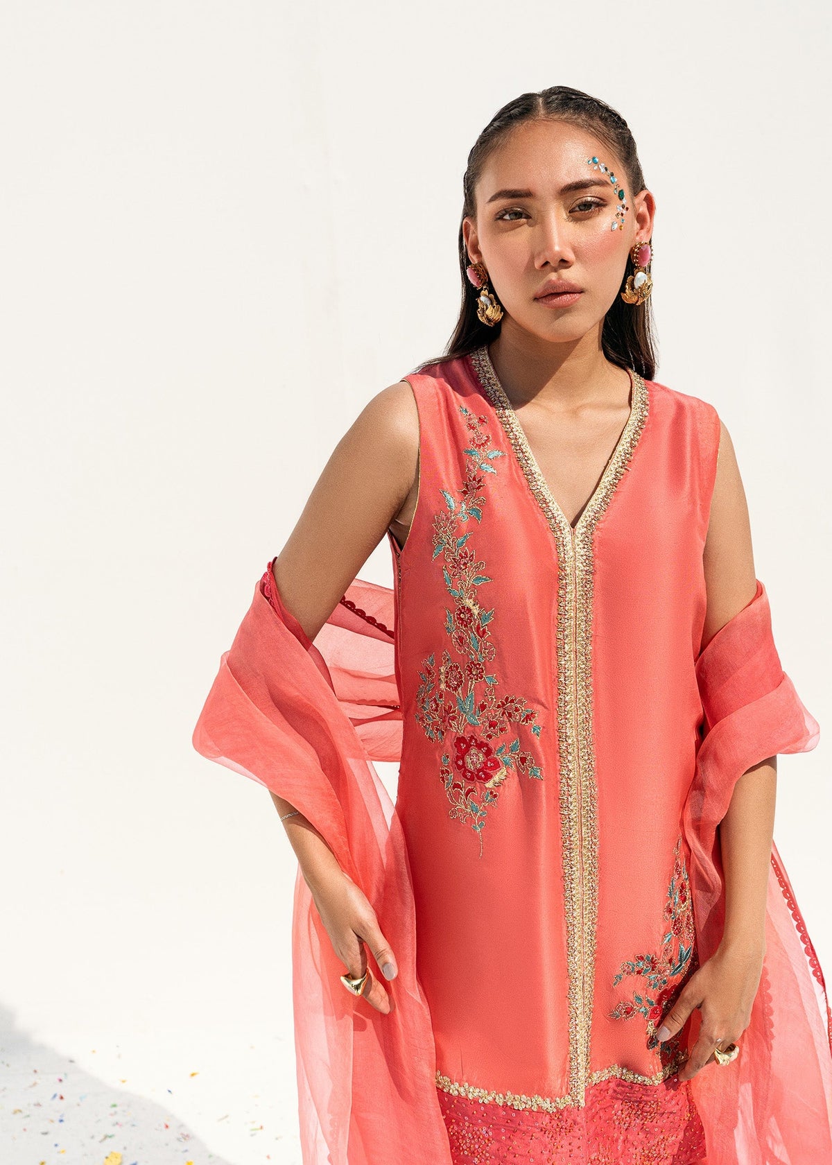 Umsha | Confetti 25 | LUSTRE DROPS by Umsha - Designer Dress - Type: Ladies Clothes - Available at Libayah - 100% Original