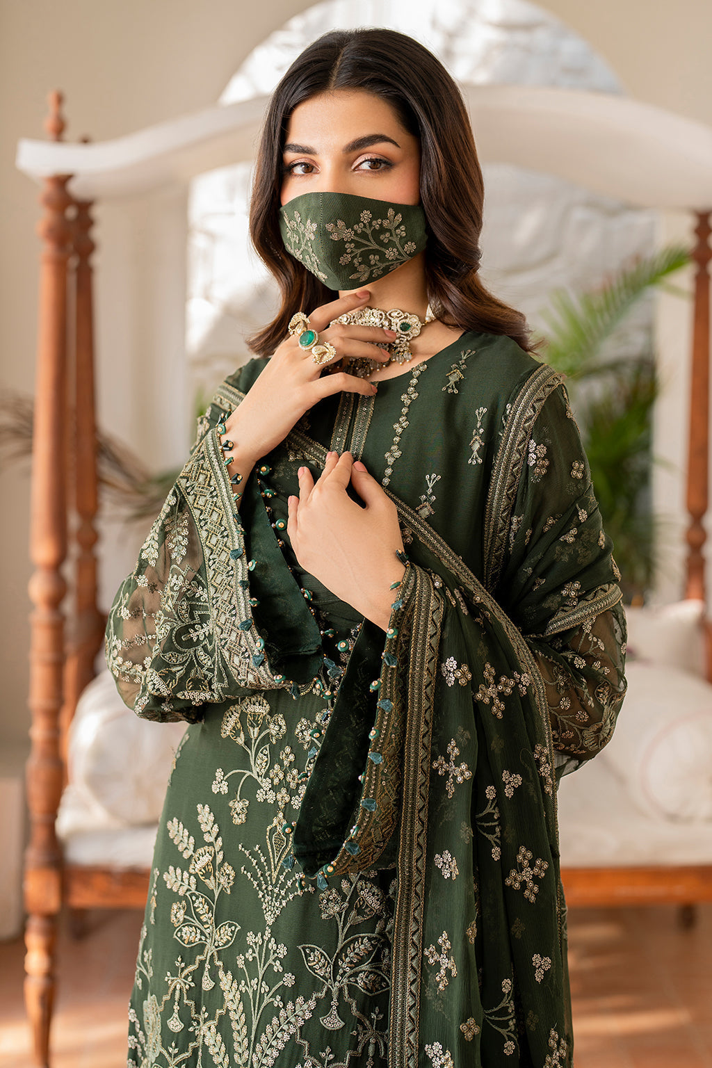 Flossie | Naqsh Formals | S-1401 by Flossie - Designer Dress - Type: Ladies Clothes - Available at Libayah - 100% Original
