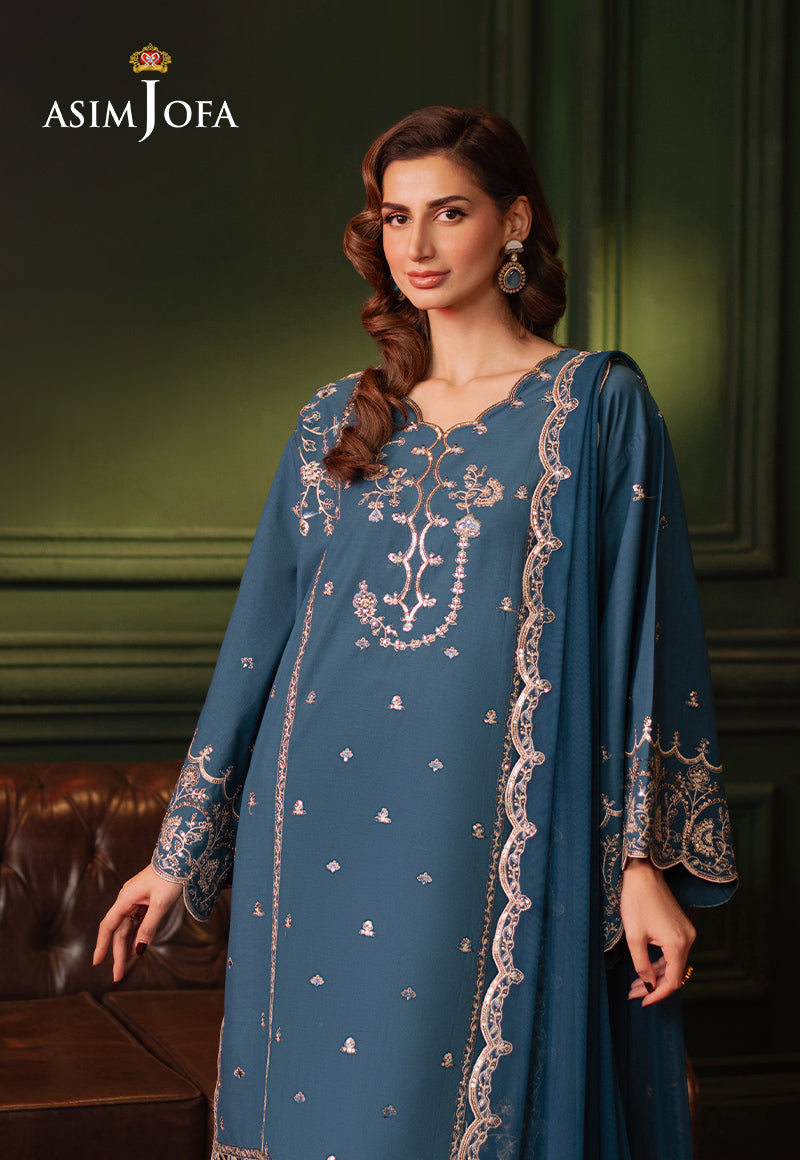 Asim Jofa | Premium Festive | AJPF-10 by Asim Jofa - Designer Dress - Type: Ladies Clothes - Available at Libayah - 100% Original