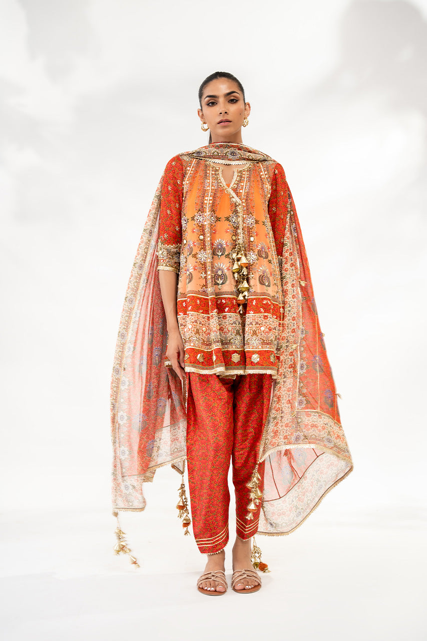 Sania Maskatiya | Selah Collection | Afsana by Sania Maskatiya - Designer Dress - Type: Ladies Clothes - Available at Libayah - 100% Original