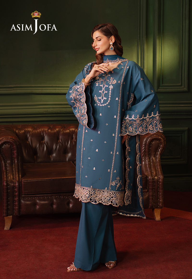 Asim Jofa | Premium Festive | AJPF-10 by Asim Jofa - Designer Dress - Type: Ladies Clothes - Available at Libayah - 100% Original