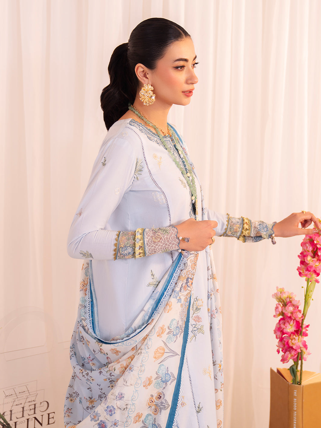 Faiza Faisal | Celine Eid 25 | ROMY by Faiza Faisal - Designer Dress - Type: Ladies Clothes - Available at Libayah - 100% Original
