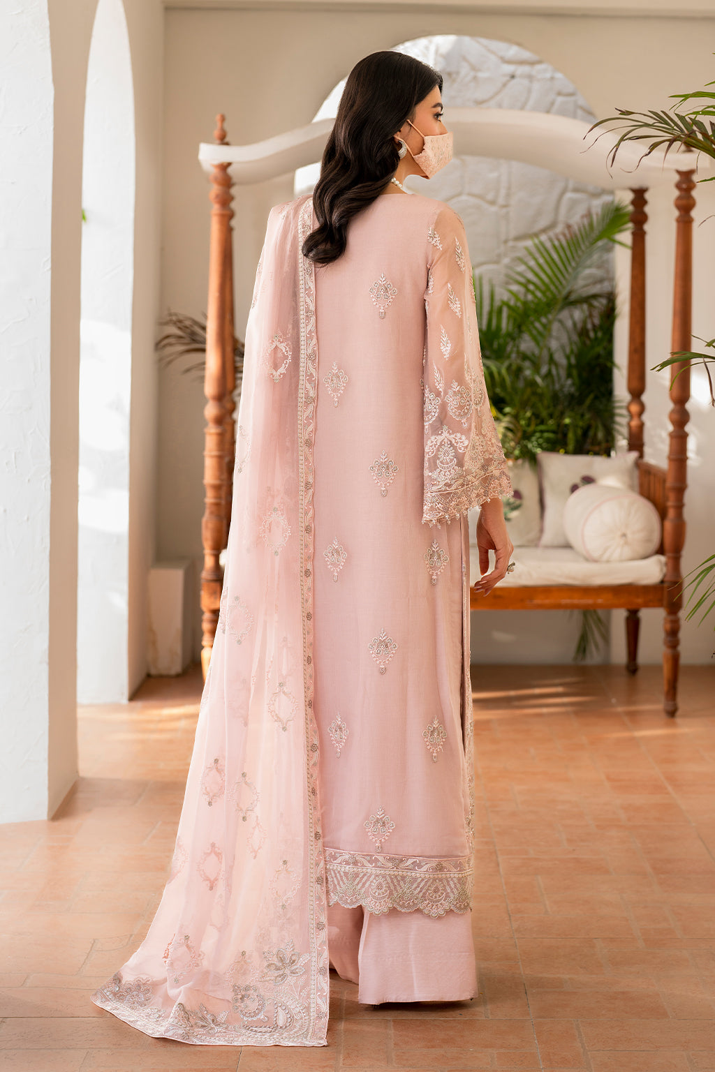 Flossie | Naqsh Formals | S-1403 (A) by Flossie - Designer Dress - Type: Ladies Clothes - Available at Libayah - 100% Original