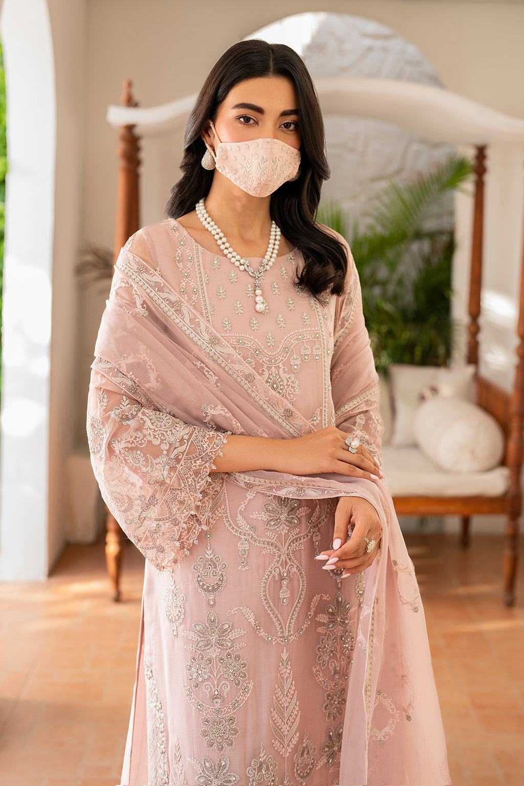 Flossie | Naqsh Formals | S-1403 (A) by Flossie - Designer Dress - Type: Ladies Clothes - Available at Libayah - 100% Original