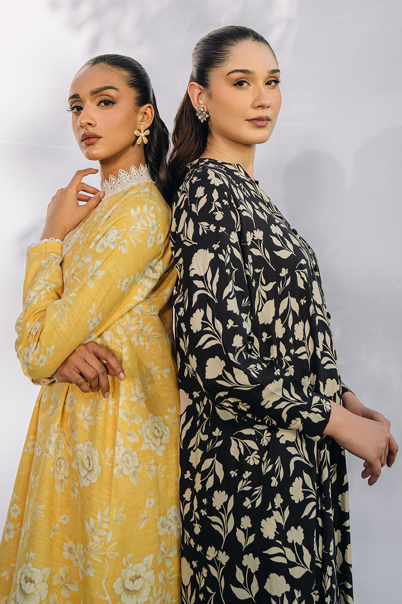 Cross Stitch | Daily Wear | ROYAL YELLOW by Cross Stitch - Designer Dress - Type: Casuals - Available at Libayah - 100% Original