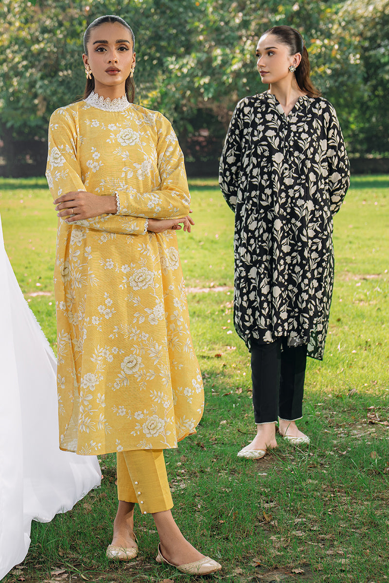 Cross Stitch | Daily Wear | ROYAL YELLOW by Cross Stitch - Designer Dress - Type: Casuals - Available at Libayah - 100% Original