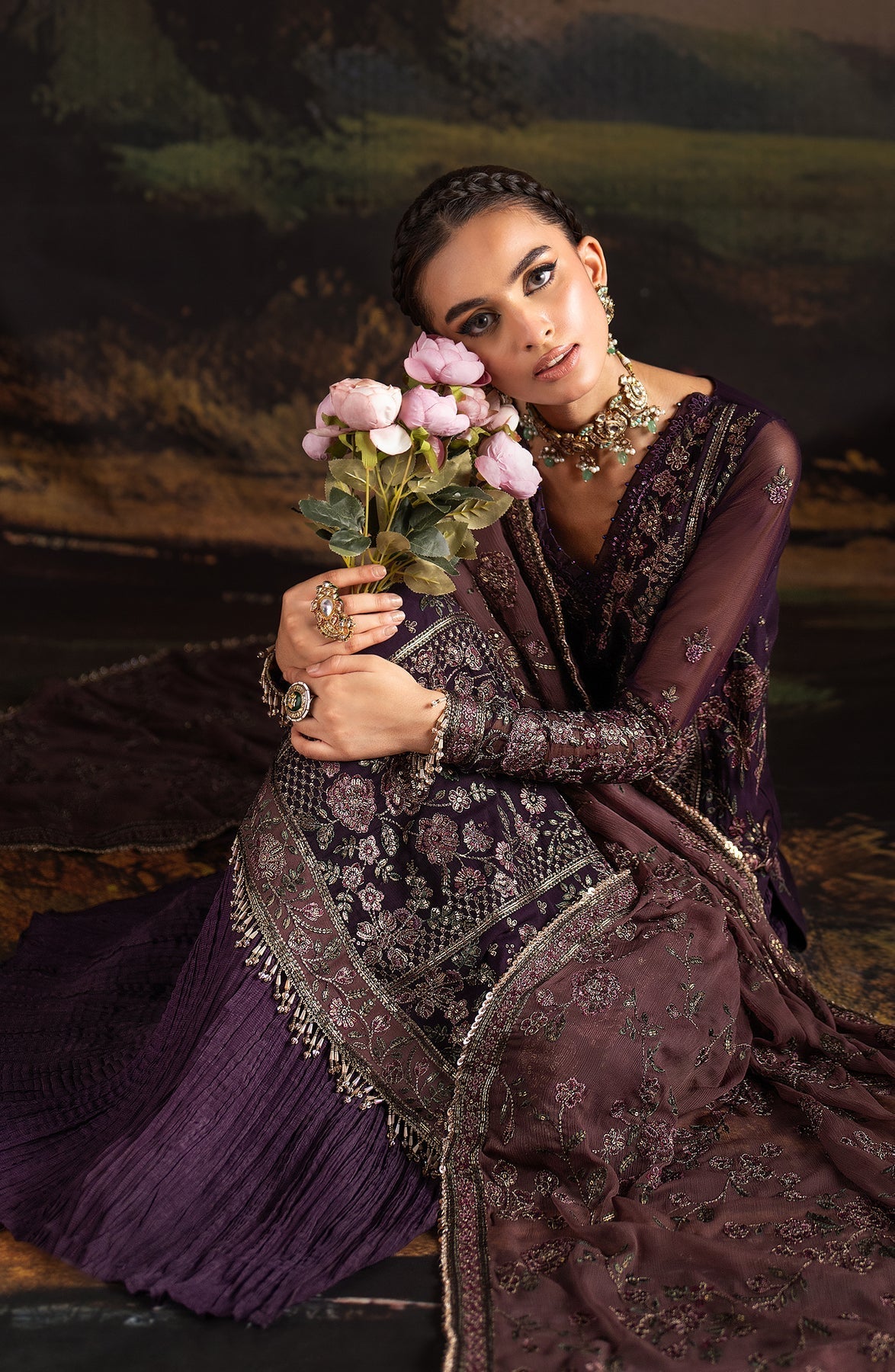 Zarif | Rouge Formals | ZRW 08 HANNAH by Zarif - Designer Dress - Type: Formal - Available at Libayah - 100% Original