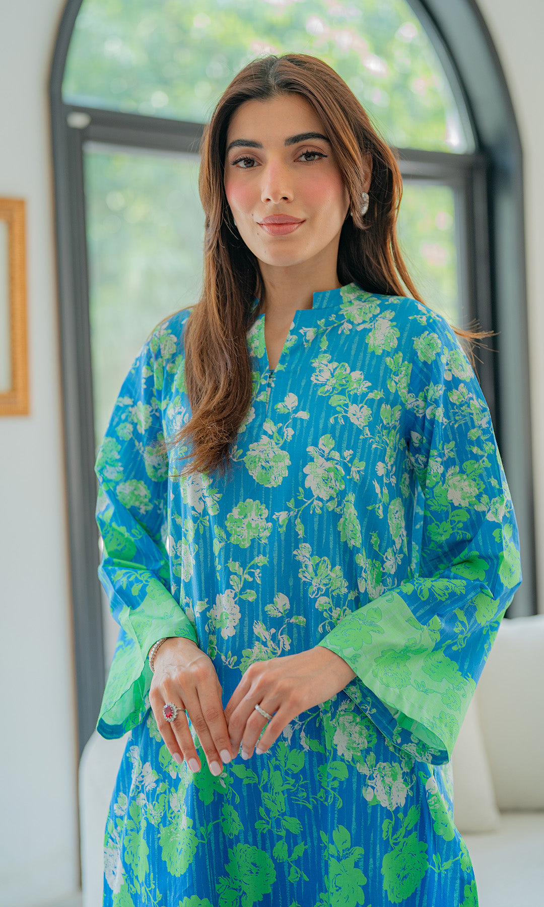 Sahar | Selene Vol 2 | Electric Bloom by Sahar - Designer Dress - Type: Ladies Clothes - Available at Libayah - 100% Original