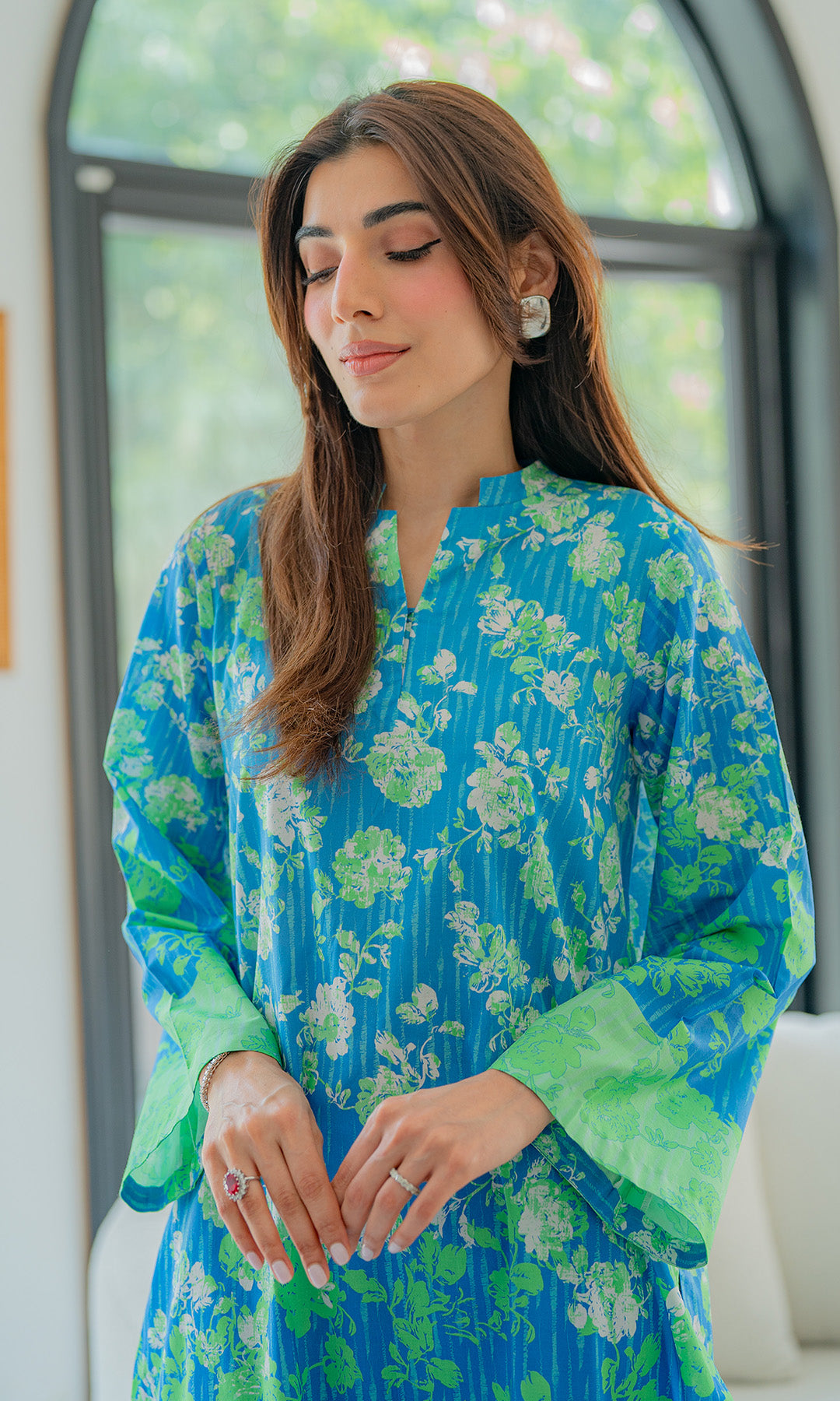 Sahar | Selene Vol 2 | Electric Bloom by Sahar - Designer Dress - Type: Ladies Clothes - Available at Libayah - 100% Original