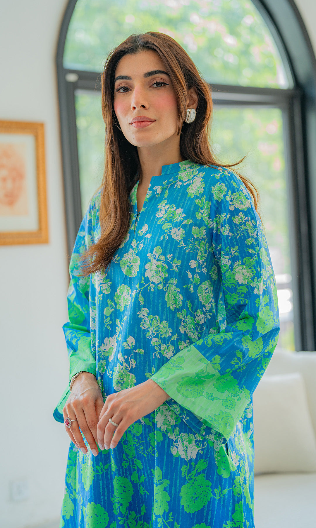 Sahar | Selene Vol 2 | Electric Bloom by Sahar - Designer Dress - Type: Ladies Clothes - Available at Libayah - 100% Original