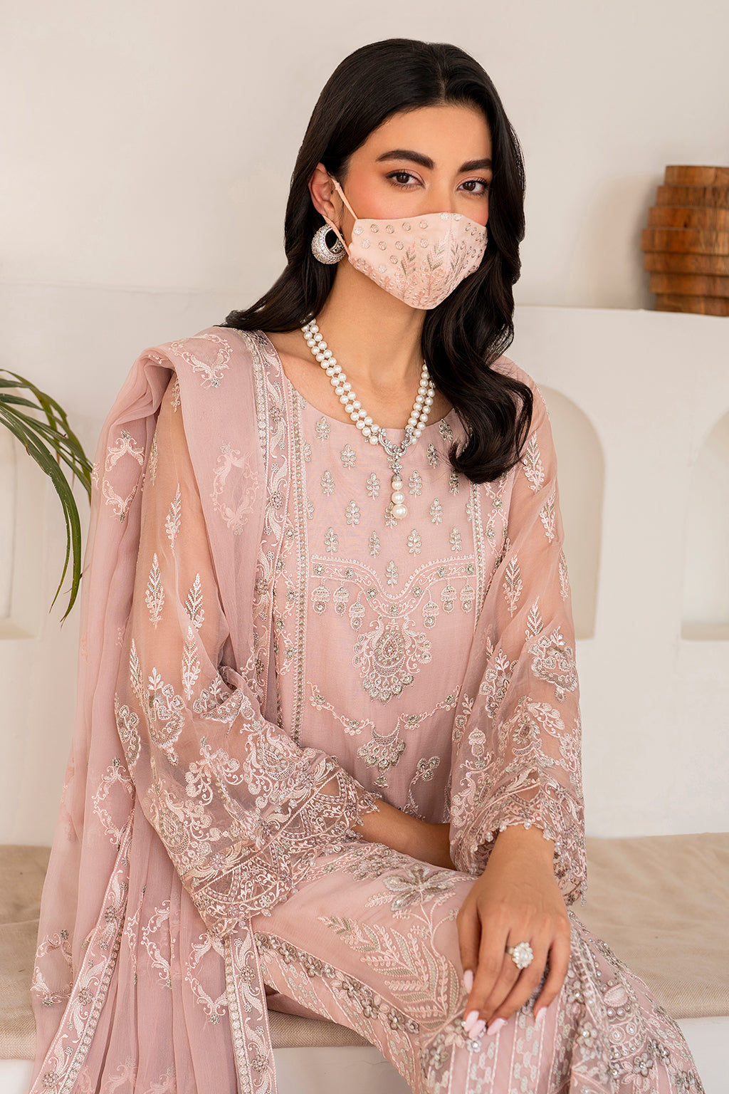 Flossie | Naqsh Formals | S-1403 (A) by Flossie - Designer Dress - Type: Ladies Clothes - Available at Libayah - 100% Original