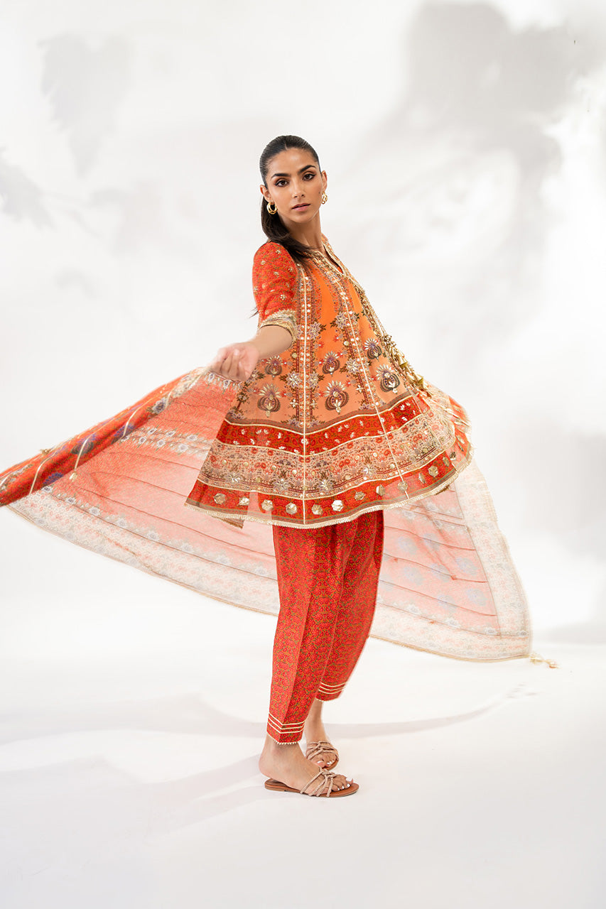 Sania Maskatiya | Selah Collection | Afsana by Sania Maskatiya - Designer Dress - Type: Ladies Clothes - Available at Libayah - 100% Original