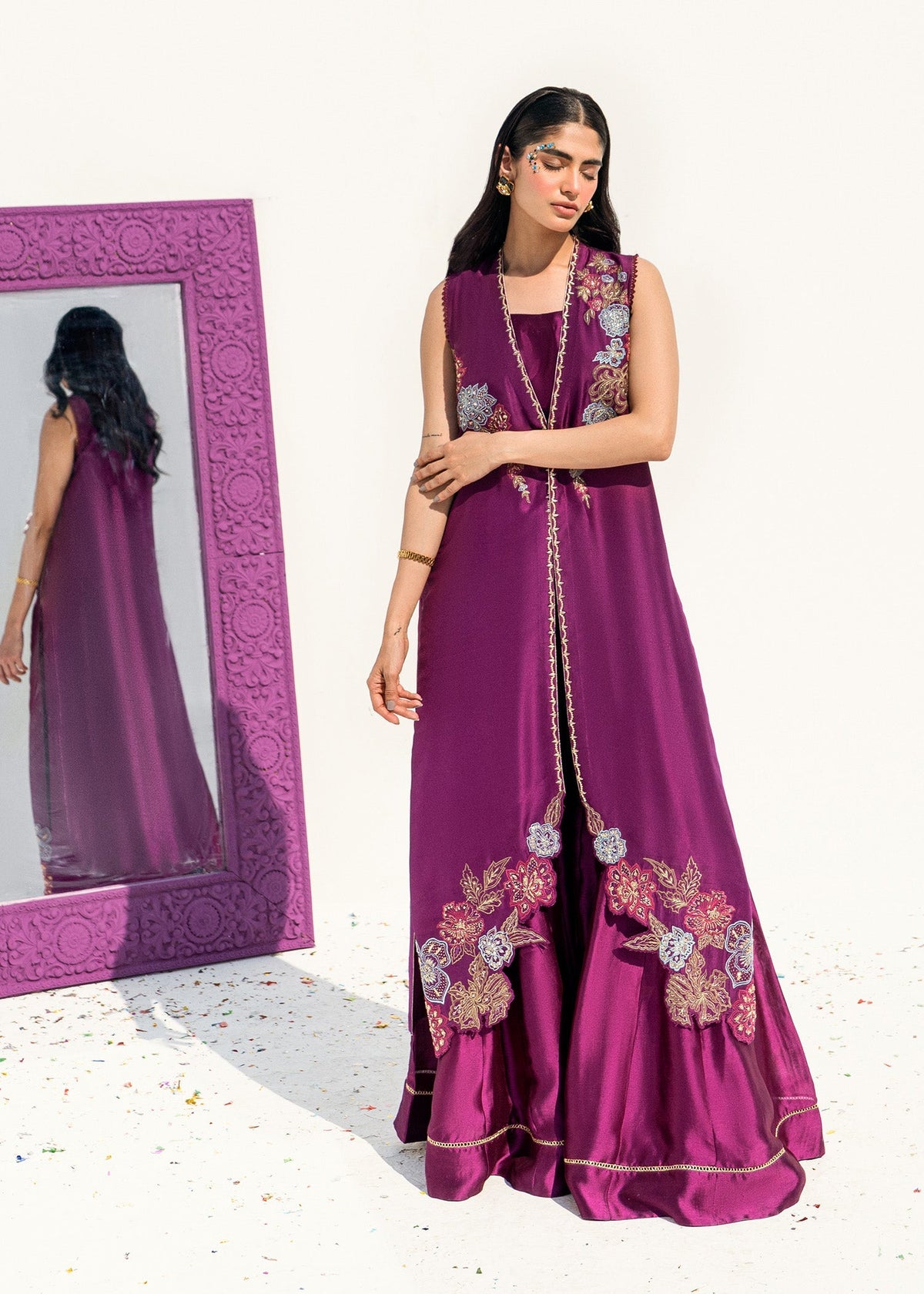 Umsha | Confetti 25 | MOONLIGHT MEADOW by Umsha - Designer Dress - Type: Ladies Clothes - Available at Libayah - 100% Original