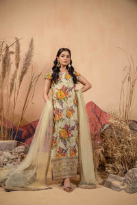 Hemstitch | Afsana Vol 2 | FIORA by Hemstitch - Designer Dress - Type: Ladies Clothes - Available at Libayah - 100% Original